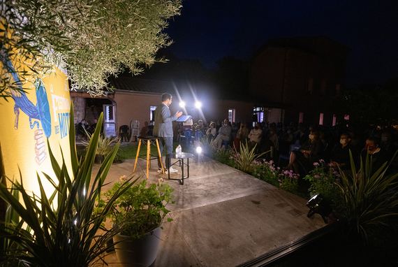 Frédéric Diefenthal au Festival des Mots 2021 à Tourrettes-sur-Loup - Image en taille réelle, .JPG 1,13Mo fenêtre modale
