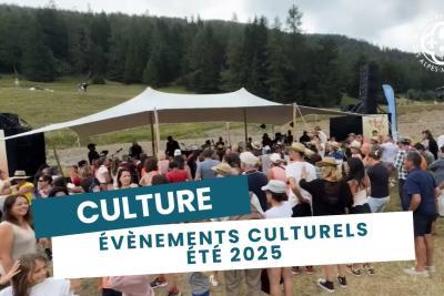 Évènements culturels de l'été 2025 - Lire la vidéo, fenêtre modale